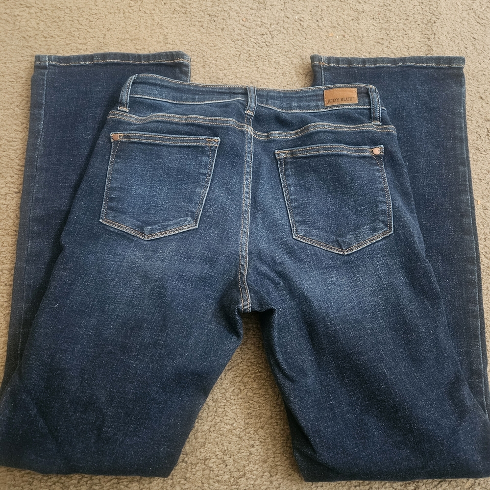 Judy Blue Dark Blue Boot Cut Jeans - Picture 4 of 6